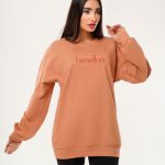 دورس گلدوزی BENETTON مدل 3183 رنگ آجری