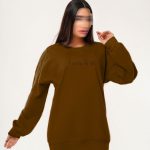 دورس گلدوزی BENETTON مدل 3183 رنگ قهوه ای