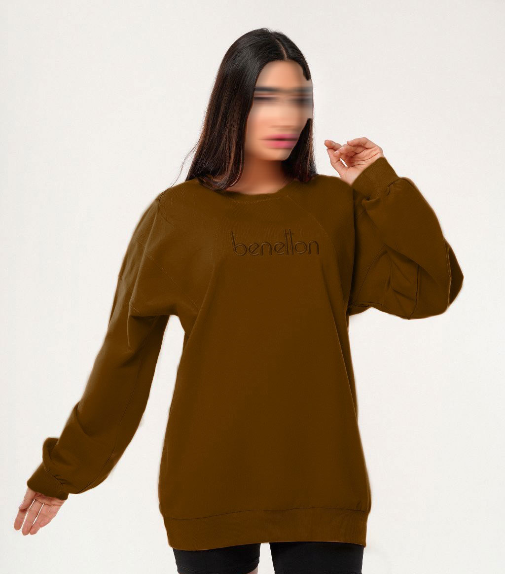 Image_348912 دورس گلدوزی BENETTON مدل 3183 رنگ قهوه ای - تصویر 1