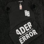 تیشرت ADER ERROR مدل20300 رنگ مشکی